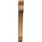 Ekena Millwork Legacy Slat Rough Sawn Bracket, Western Red Cedar, 4"W x 32"D x 38"H BKT04X32X38LEC06RWR - alternate 4